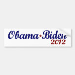Obama Biden 2012 Auto Aufkleber