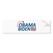 Obama Biden 2012 Sterne autoaufkleber