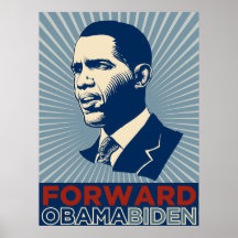 Obama Biden schicken Plakat nach
