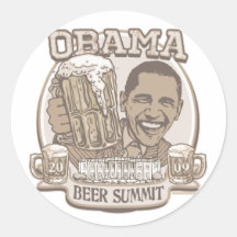 Obama-Bier-Gipfel-Nonpartisan Gang Sticker