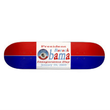 Obama-Einweihungs-Tag Individuelle Skatedecks
