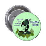 Obama-Hauben-Knopf Anstecknadelbutton
