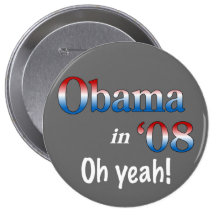 Obama in 08 anstecknadelbuttons