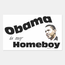Obama ist meine Homeboy-Aufkleber