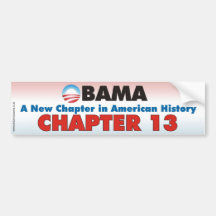Obama - Kapitel 13 Autoaufkleber