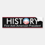 Obama macht Geschichte Auto Sticker