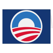 Obama-Mitteilungskarten