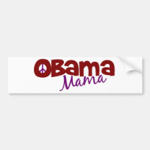 Obama-Mutter Autoaufkleber