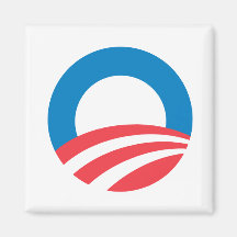 Obama O Kühlschrankmagnet