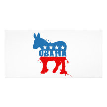 Obama-T-Shirt Photokartenvorlagen