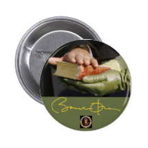 Obama-Unterzeichnung und Lincoln-Bibel Button
