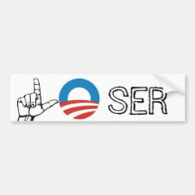 Obama-Verlierer Auto Aufkleber
