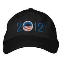 Obamahut 2012 bestickte baseballkappe