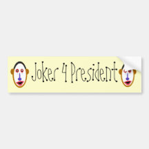 obamajoker, obamajoker, Präsident des Joker-4 Autosticker