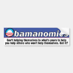 Obamanomics Autoaufkleber