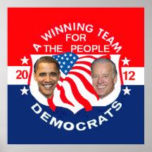 Obamaplakat Druck 2012
