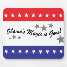 Obamas Magie wird gegangen Mauspad