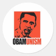 OBAMUNISM/ANTI-OBAMA STICKER