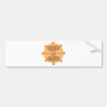 Obere Plattform (Vintag verblassen Sie) Auto Sticker