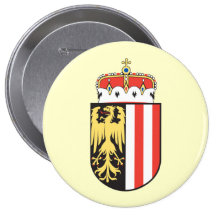 Oberoesterreich, Österreich Anstecknadelbutton
