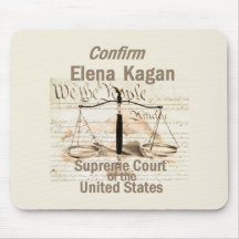 Oberstes Gericht Mousepad Elena Kagan
