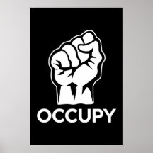 Occupy Wall Street - wir sind die 99% Poster