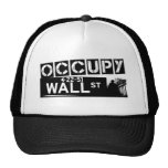 occupywallstreett-Hemd-weiß Netzkappen