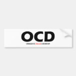 OCD - Besessene Collie-Störung Autosticker