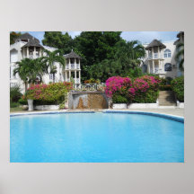 Ochi Rios Poolside, Jamaika Plakate