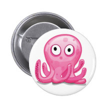 Octapoda Knopf Anstecknadelbuttons
