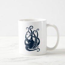 octopus squid cuttlefish oktopus scuba diving kaffee tasse