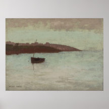 Odilon Redon - Fischerboot Plakatdrucke