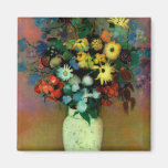 Odilon Redons Vase mit Flowers (1914) Magnete