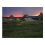 Ödland-Sonnenuntergang Postkarte