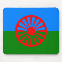 Offizielle Romany-Sinti und Romaflagge Mousepad