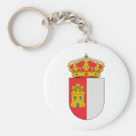 Offizieller Olivenölseife-La Mancha Spanien Mantel Schlüsselanhänger