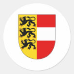 Offizielles Carinthia Wappen Österreich-Symbol Runder Sticker