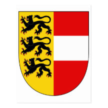 Offizielles Carinthia Wappen Österreich-Symbol Postkarten