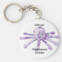 Offizielles Honktapuss dedder keychain/Hundeplaket Schlüsselband