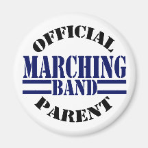 Offizielles marschierendes Band-Elternteil Magnete