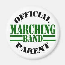 Offizielles marschierendes Band-Elternteil Magnete