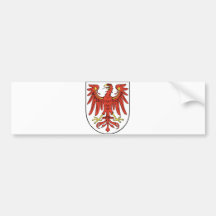 Offizielles Wappen Brandenburgs Deutschland-Symbol Autoaufkleber