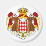 Offizielles Wappen Monacos Wappenkunde-Symbol Magnete