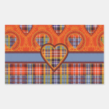 Ogilvie Scottish Tartan Aufkleber