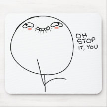 Oh Halt es, Sie - Mousepad