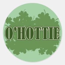 O'HOTTIE RUNDE STICKER