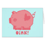 oink! grußkarte