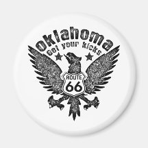 Oklahoma Kühlschrankmagnet