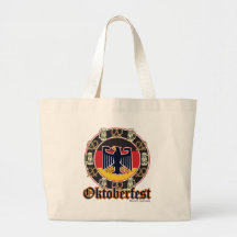 Oktoberfest Bier und Brezeln Tragetaschen