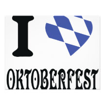 Oktoberfest Ikone der Liebe I Personalisierte Einladungen